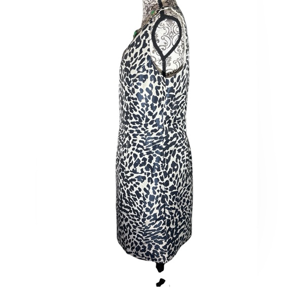 Eliza J  Animal Print Midi Dress size 14 - Picture 4 of 9